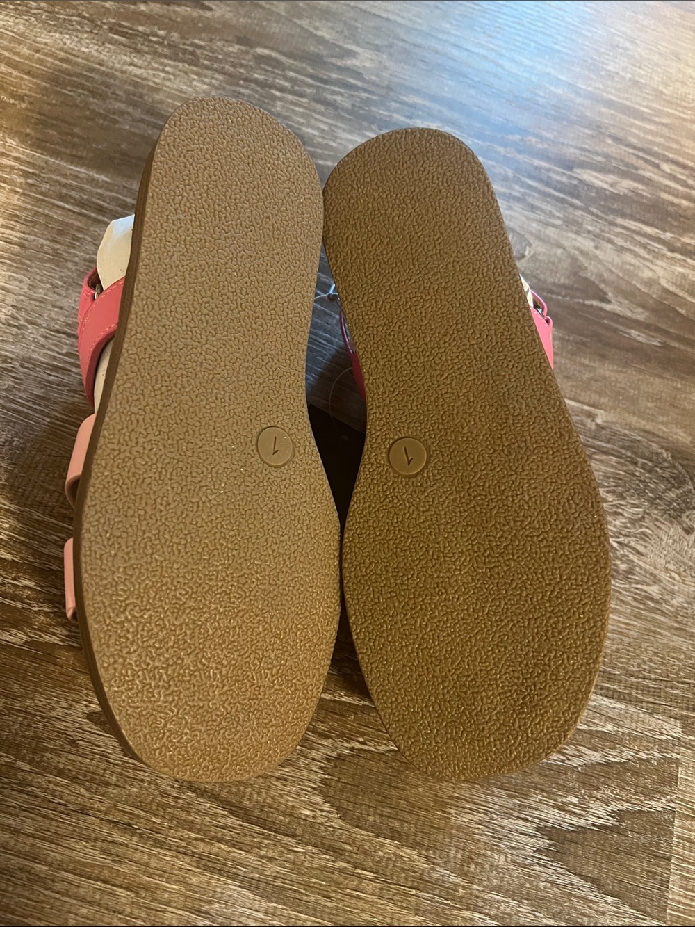 Art Class NWT Auden Multi Pink Sandals size 1 - Picture 8 of 8